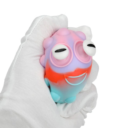 Игрушка-антистресс супер-мялка монстры,свет Супер Жим уп-12шт в кор.12уп