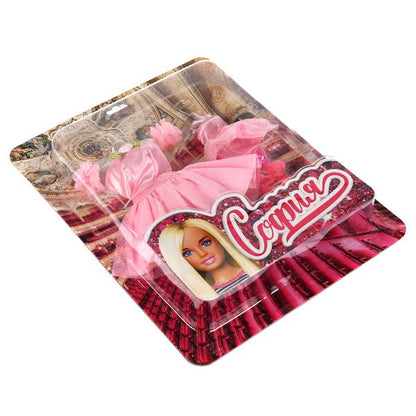 Accessoires pour le cou 29 cm sur les accessoires pour les sociétés et les machines à balles, blister КАРАПУЗ en cor.72шт