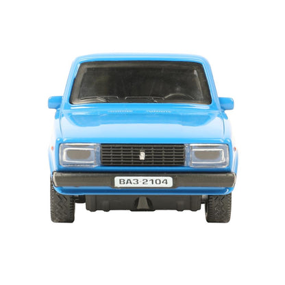 Machine en métal VAЗ-2104 ЖИГУЛИ 12 см, double, bag, инерц, СИНИЙ, кор. Parc technologique dans le cor.2*36шт