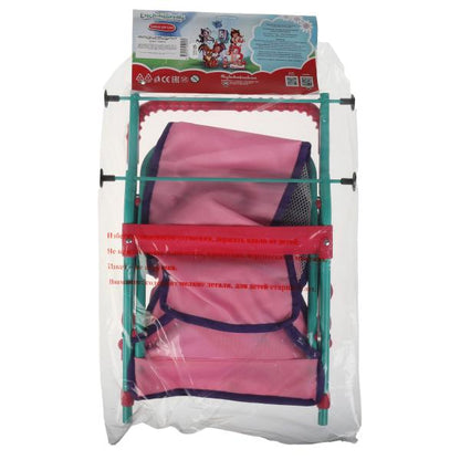 Коляска-книжка ЭНЧАНТИМАЛС мет, 4*11см рез повор.рем корз. 33.5*64.5*59 кор КАРАПУЗ в кор.2*6шт