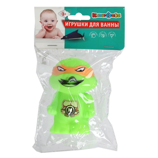 Игрушка для ванны черепашки, в упаковке, КАПИТОШКА в кор.2*180шт