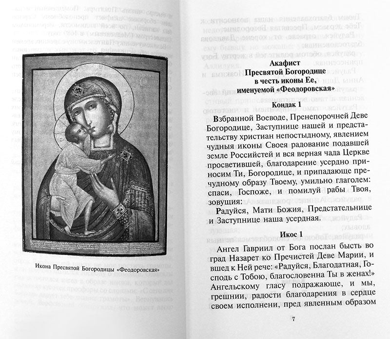 Акафистник православной матери (мяг)