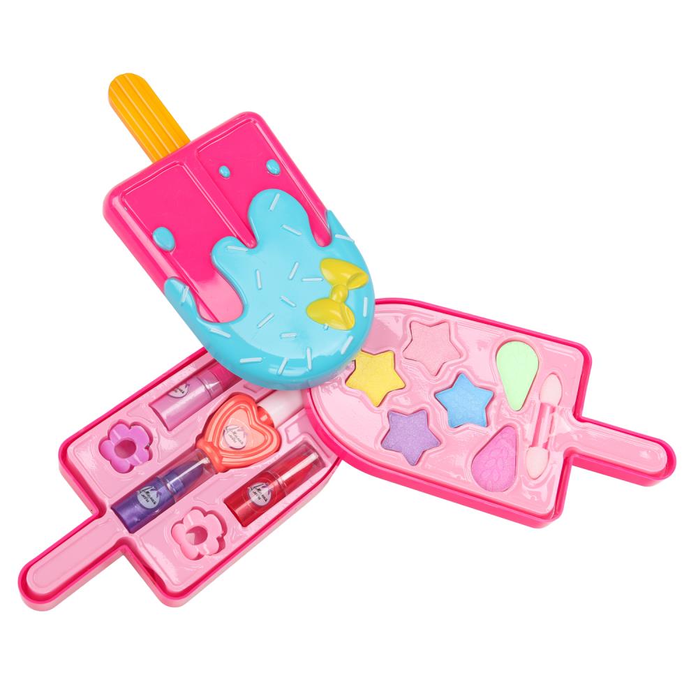 Косметика ДЛЯ ДЕВОЧЕК тени, помада, лак для ногтей, заколка МИЛАЯ ЛЕДИ в кор.2*36шт