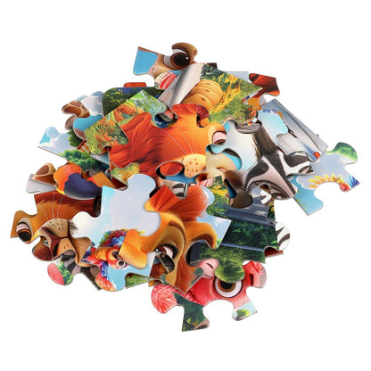 Зверята в зоопарке. Макси-пазлы. Пазл 35 деталей. 180х127х35 мм. Умные игры в кор.24шт