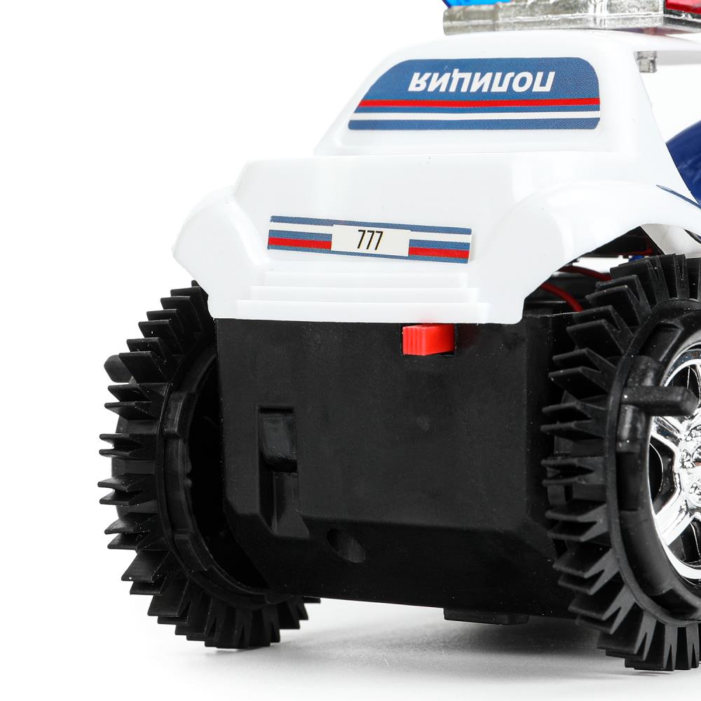 Машина-перевертыш на бат.свет, кор.11,5*9*9см ТЕХНОДРАЙВ в кор.2*96шт