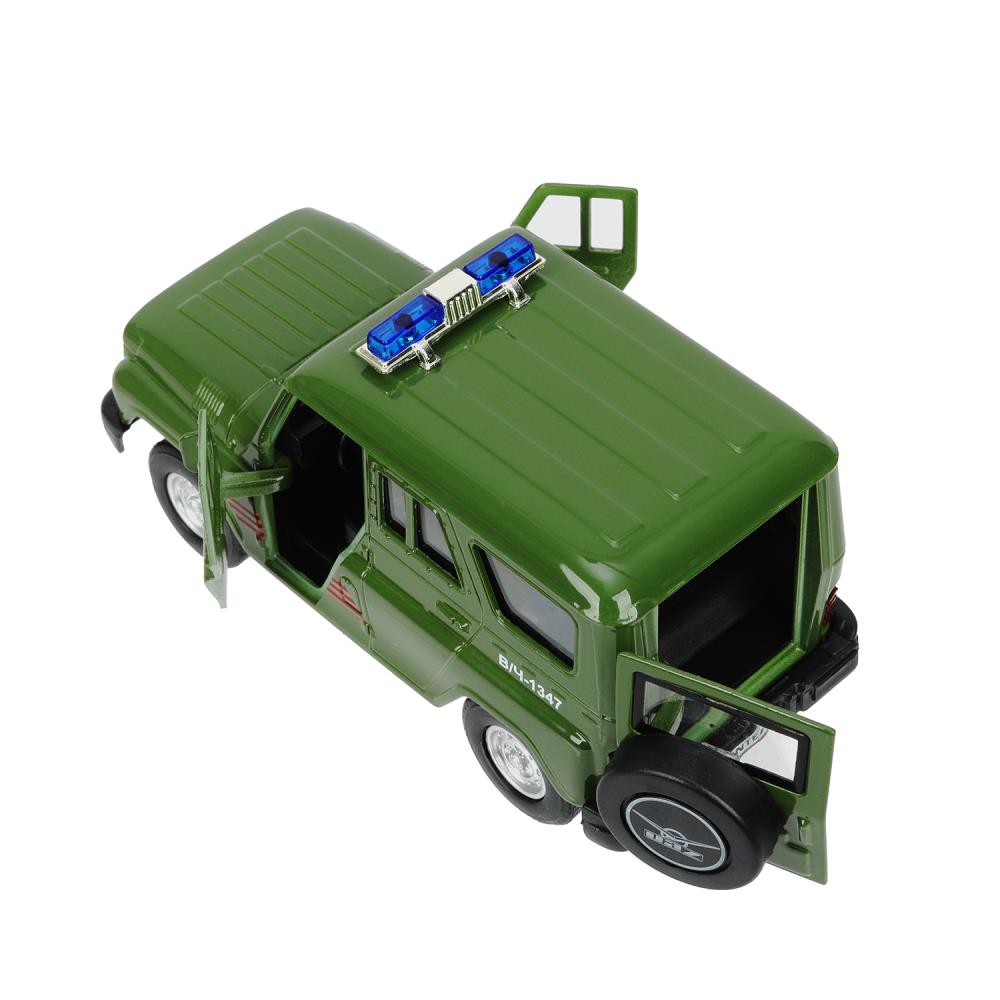 Machine en métal pour le travail du bois UAZ HUNTER АРМИЯ РОССИИ 12 см, двер, багаж, ин, кор. Parc technologique dans le cor.2*36шт