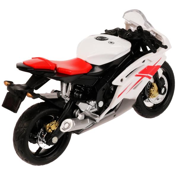 2004I099-R1Модель металл СПОРТБАЙК 11см, руль поворач, подвеска, подножка, кор. Технопарк в кор.5*48