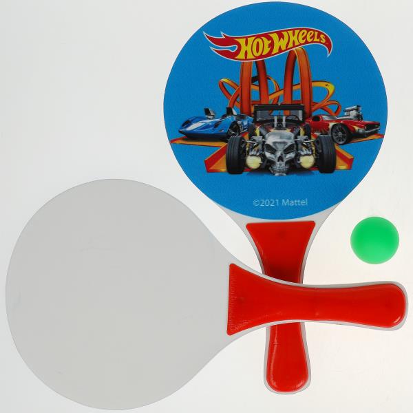 Играем вместе. Набор для тенниса "Hot Wheels" ракетки, мячик, сетка.38*23,5*2см арт.B1984474-HWS