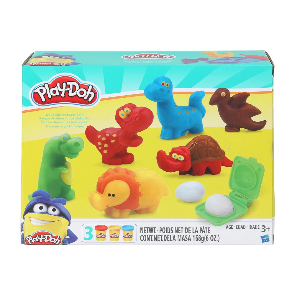 Набор для лепки-сочки формы динозавр 24*18 MultiArt в кор.2*36шт