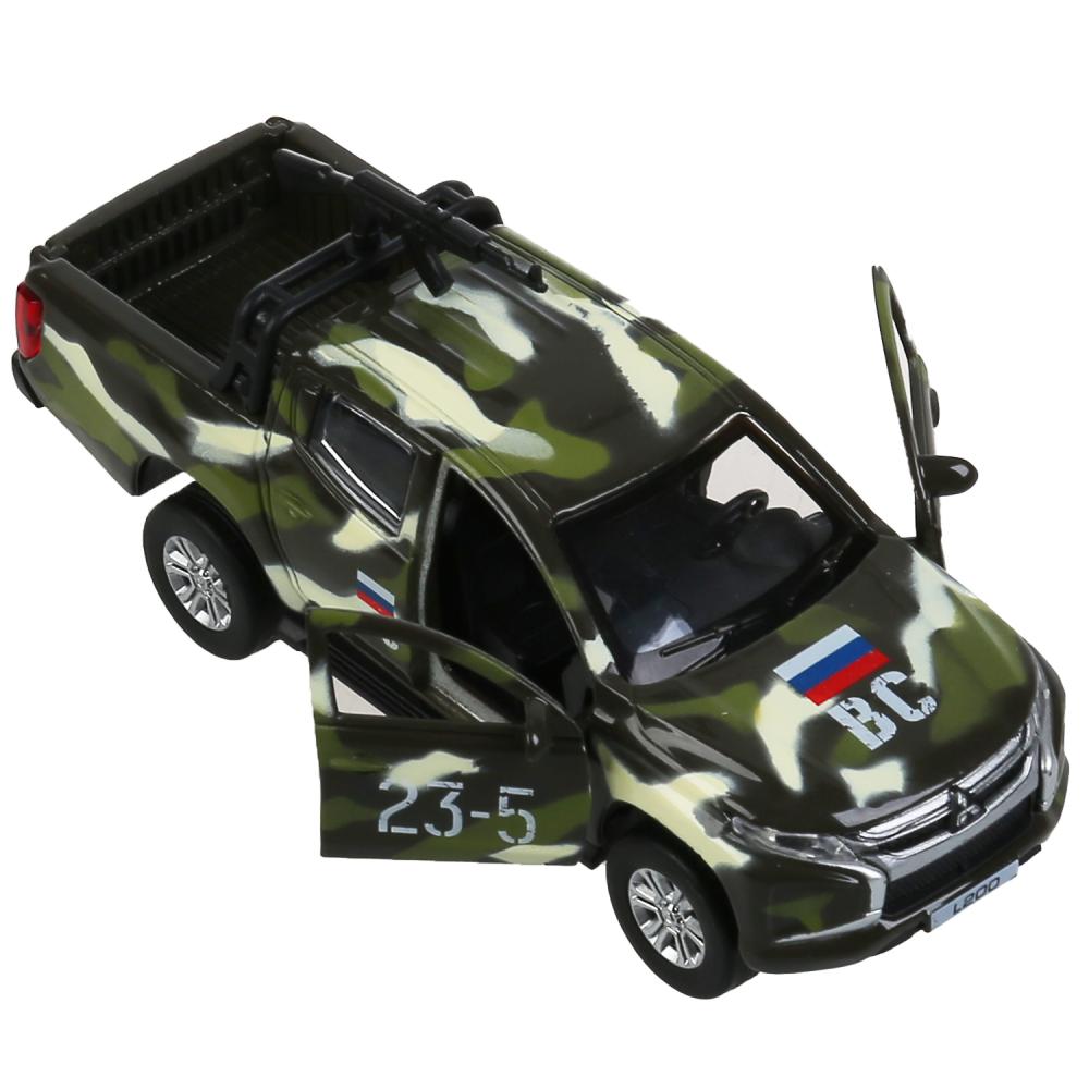 Machine en métal pour véhicule MITSUBISHI L200 PICKUP KAМУФЛЯЖ 13 см, double, cor. Parc technologique dans le cor.2*36шт