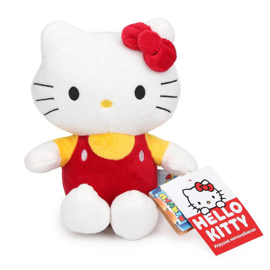 Игрушка мягкая Kuromi San RIO hellou Kitti 17см без чипа, в упаковке "МУЛЬТИ-ПУЛЬТИ"