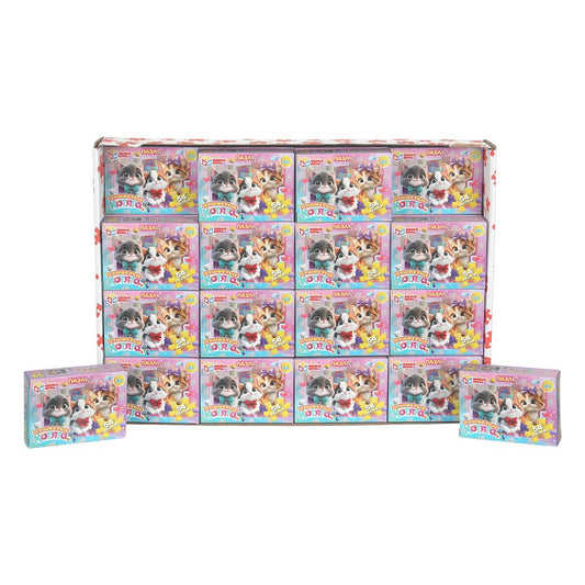 Пушистые котята. Пазлы в коробке 54 детали. 90х65х25 мм. Умные игры в уп.32шт в кор.8уп