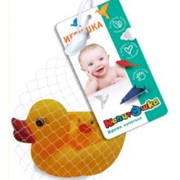 Игрушки для ванной в сетке КАПИТОШКА в кор.2*60шт