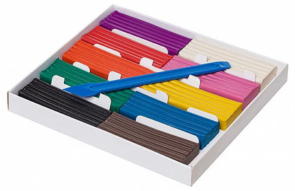 Пластилин 10цв со стеком Веселые истории,KPn_10883