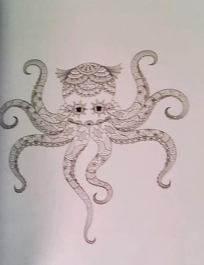 Подводный мир. Почувствуй себя русалкой. Раскраски антистресс