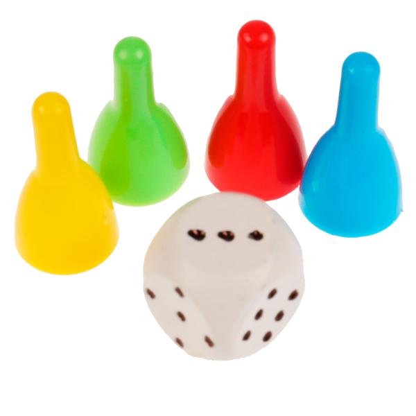 Азбука и счёт. Jeu de société 2 en 1. Barboskines. 330х216х27 mm. Умные игры. dans le cor.20шт