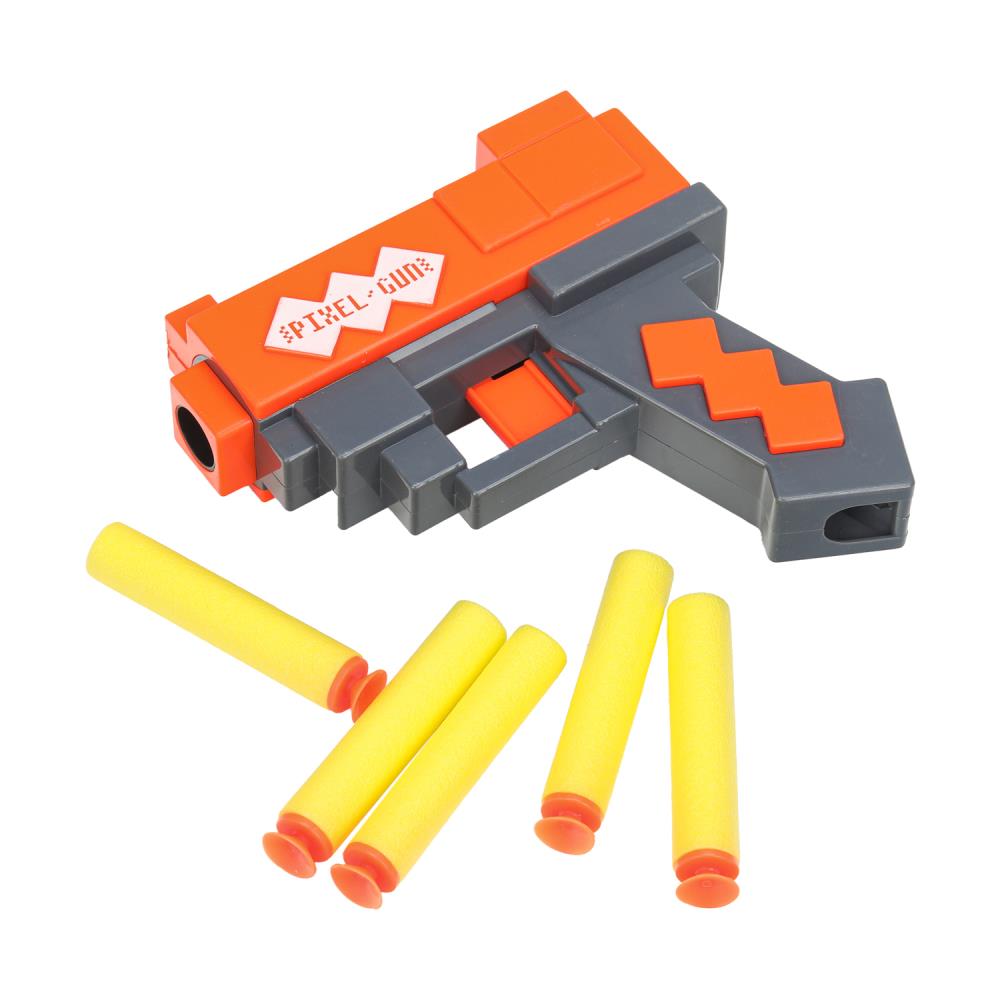 Бластер с мягкими пулями, мой мир, коробка 22*16*5 см ИГРАЕМ ВМЕСТЕ в кор.2*60шт