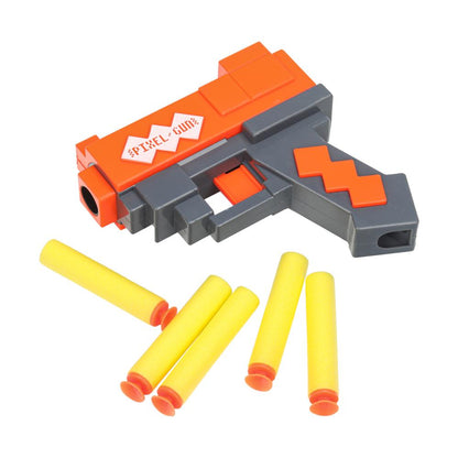 Бластер с мягкими пулями, мой мир, коробка 22*16*5 см ИГРАЕМ ВМЕСТЕ в кор.2*60шт