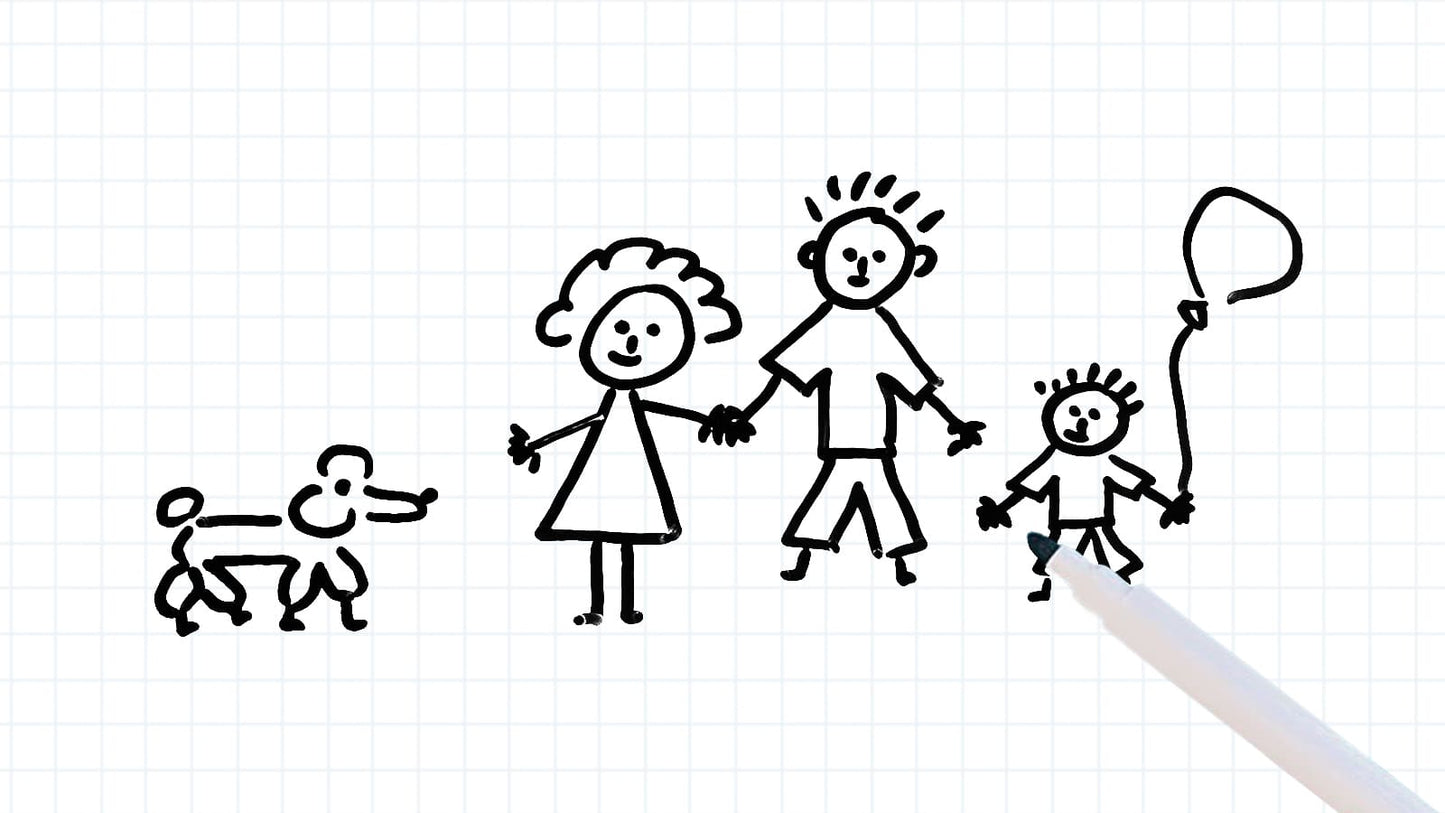 Планшет маркерно-меловой универсальный