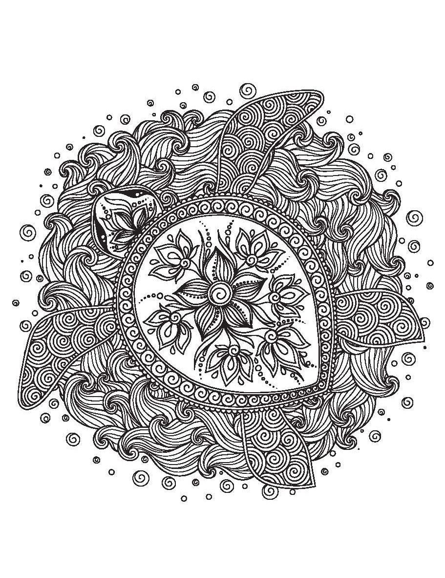 Набор открыток для раскрашивания "Открытки-антистресс"