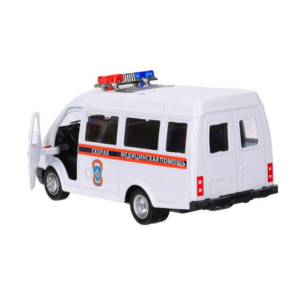 Machine métallique GAЗ -3221 "gazel" 12,2 cm, СКОРАЯ, дв, инер, kor. Parc technologique dans le cor.2*36шт