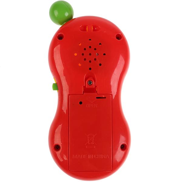 Обучающий телефон "мишка" БАРТО А., на бат. свет+звук в русс. кор. "Умка" в кор.2*60шт