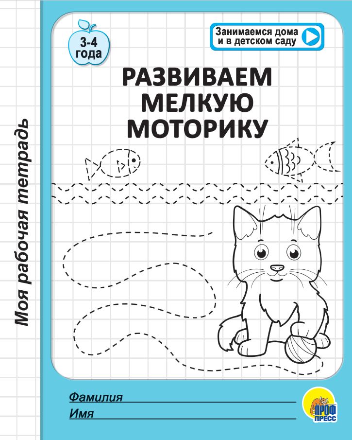 МОЯ РАБОЧАЯ ТЕТРАДЬ. РАЗВИВАЕМ МЕЛКУЮ МОТОРИКУ