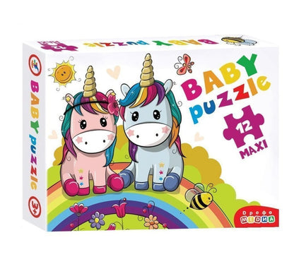 Дрофа. Baby Puzzle. "Радужные единороги" арт.3848