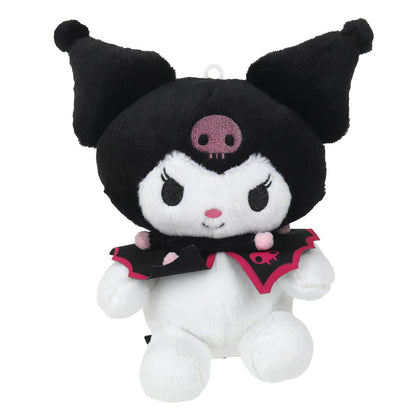 Игрушка мягкая Kuromi San RIO Kuromi 17см в черной шапочке, в пакете "МУЛЬТИ-ПУЛЬТИ" в кор.24шт