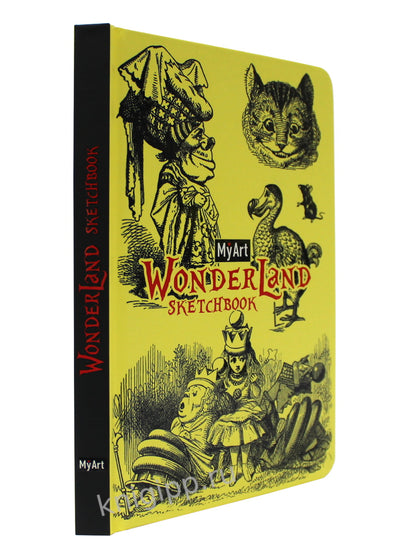 MyArt. СКЕТЧБУК "Wonderland sketchbook" В СТРАНЕ ЧУДЕС