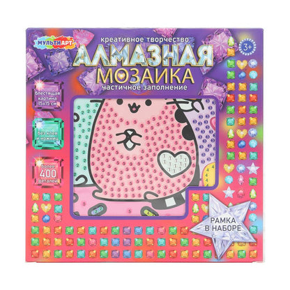 Mosaïque en aluminium 15x15, en corbeau, en coton-poussin, МУЛЬТИ АРТ en cor.48шт