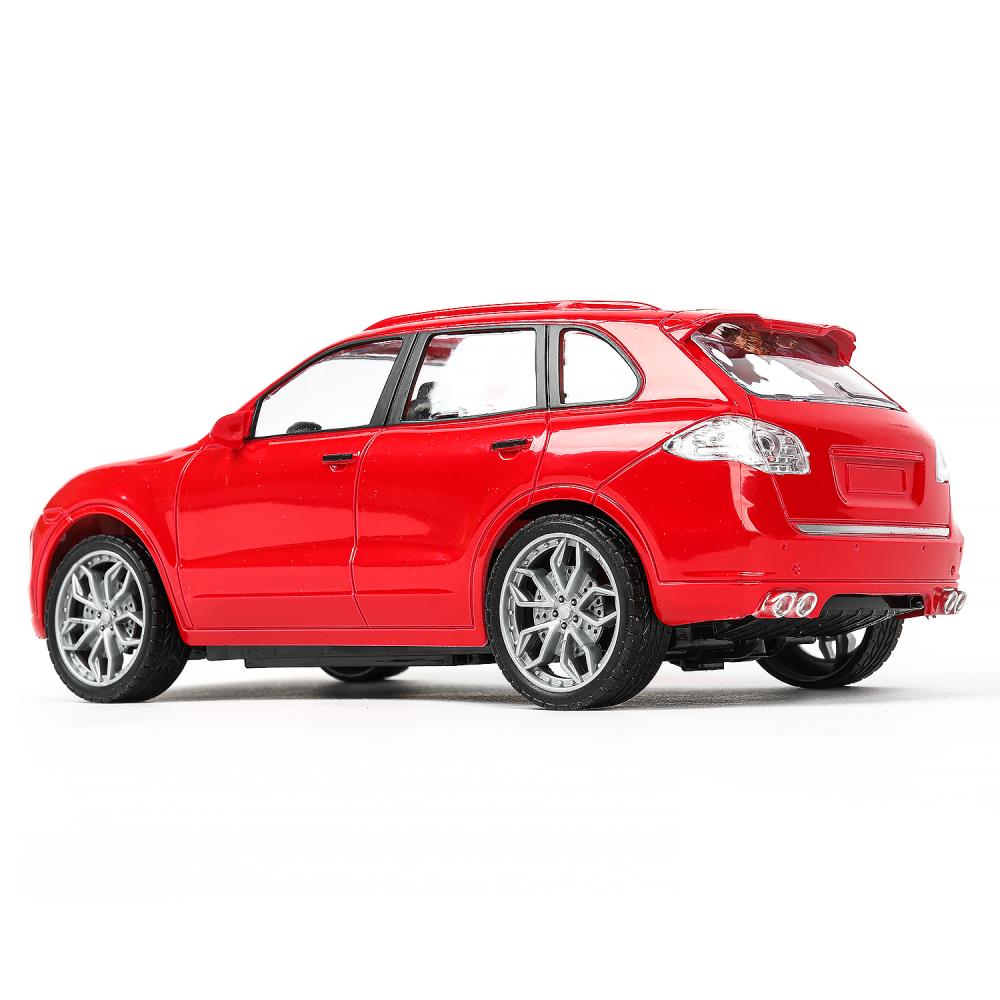 Машина р/у PORSCHE cayenne 24 см, красный, кор Технопарк в кор.2*12шт