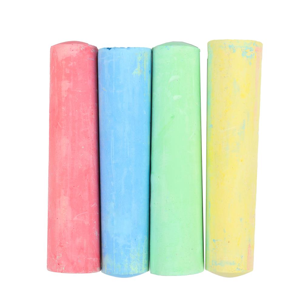 Мелки цветные мультиарт, 4 цв БУБА МУЛЬТИ АРТ в кор.48наб