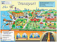 Транспорт. Transport. Наглядное пособие по английскому языку