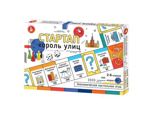 Игра настольная экономическая "Стартап" Король улиц