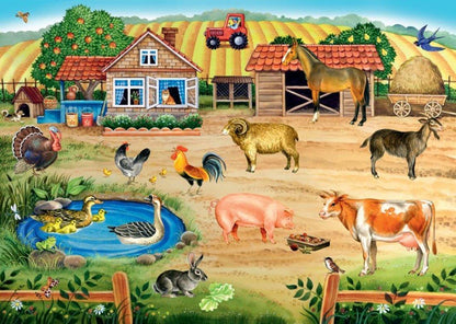 Степ. Напольный пазл арт.70103 "Ферма" (большой) /4