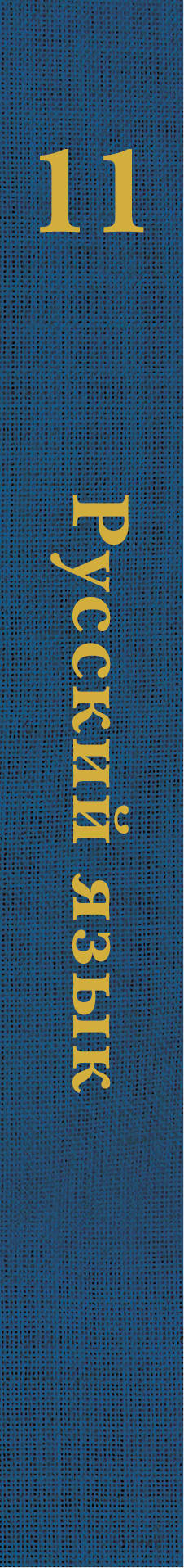 Русский язык. Базовый и углубленный уровень. 11 класс. Учебник.