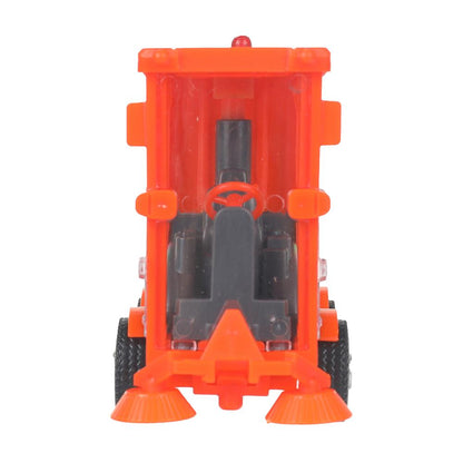 Машина металл УБОРОЧНАЯ МАШИНА 11 см, двери, багаж, оранжевый, кор. Технопарк в кор.2*60шт