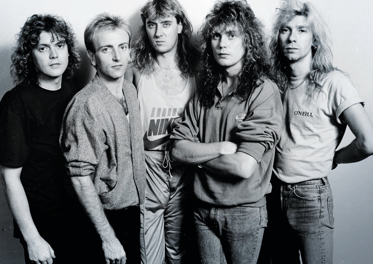 Постер. Звезды рока. Def Lepard. Формат А3.