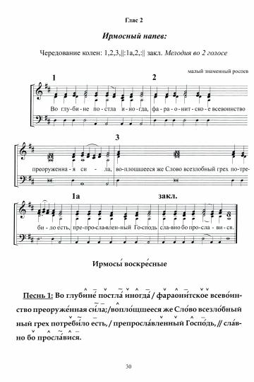 Современное осмогласие.Голосовые напевы московской традиции.Уч.пос.