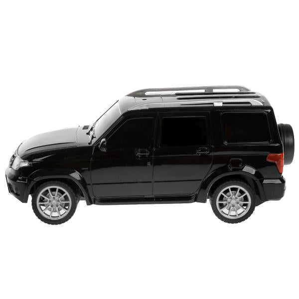 Машина р/у UAZ ПАТРИОТ 19 см, свет, черн, кор. Parc technologique en cor.2*24шт