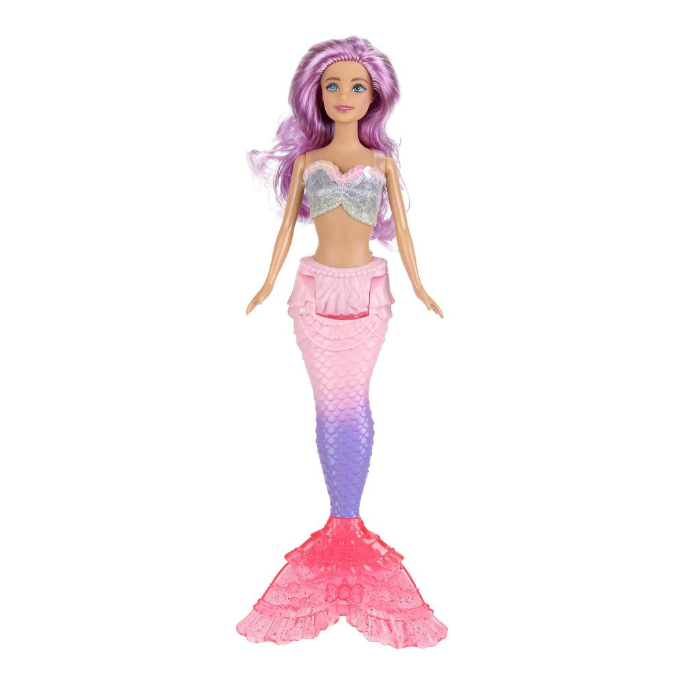 Кукла 29см barbie, пластиковый хвост, блист. в кор.24шт