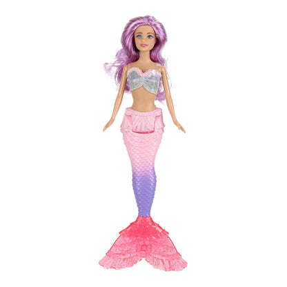 Кукла 29см barbie, пластиковый хвост, блист. в кор.24шт