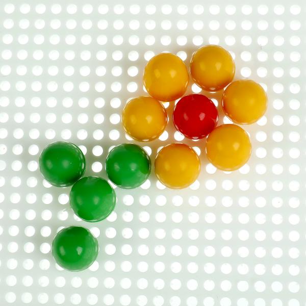 МОЙ МАЛЕНЬКИЙ ПОНИ. Мозаика пластиковая. 80 фишек. 4 цвета. Поле 195х155мм. Умные игры в кор.20шт