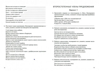 ВПР. Русский язык. 8 класс. Контрольные измерительные материалы