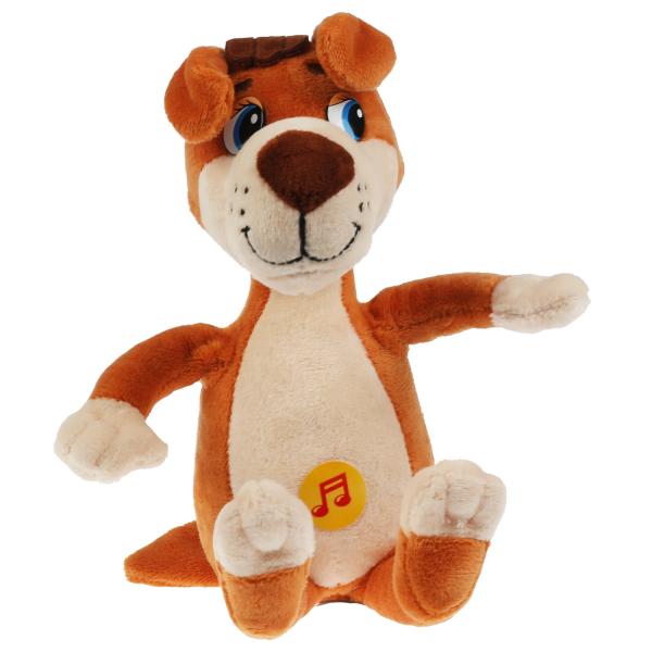 Игрушка мягкая Успенский Э.Н. пес шарик 19см, озвучка, в упаковке МУЛЬТИ-ПУЛЬТИ в кор.24шт