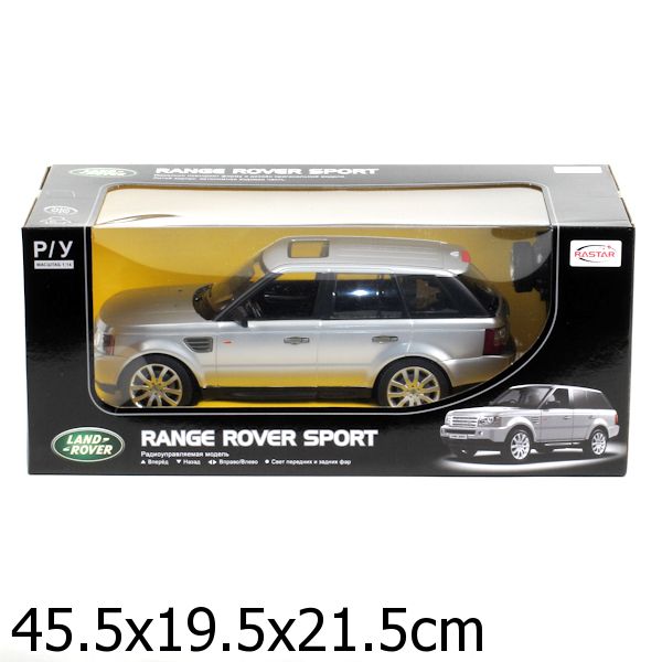 МАШИНА Р/У RASTAR RANGE ROVER SPORT 1:14 СО СВЕТОМ, ЦВЕТ В АССОРТ. КОР. dans le cor.6шт