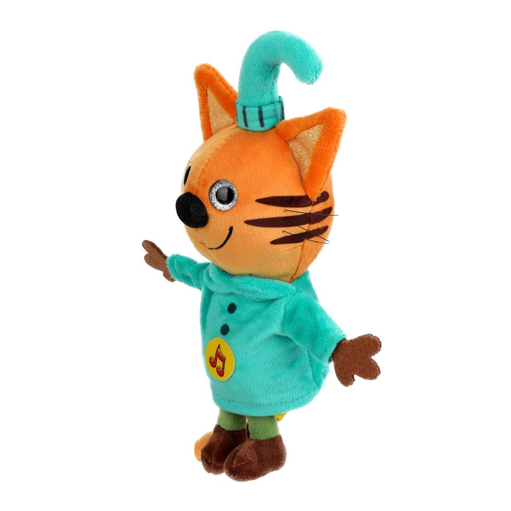 Игрушка мягкая Три Кота три кота Компот 16см, с глазами, озвучка. "МУЛЬТИ-ПУЛЬТИ" в кор.24шт