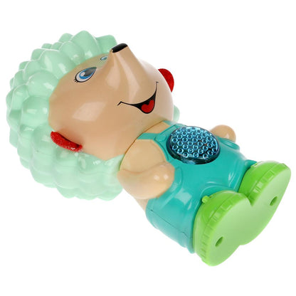 Обучающий ёжик БАРБАРИКИ 50 песен,загадок,звуков.свет.трещотка.кор.бат. Умка в кор.96шт