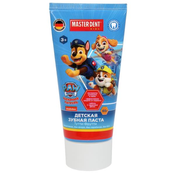 Pâtes à pâte Патруль тутти-фрутти, 65 г MASTER DENT в kor.24шт